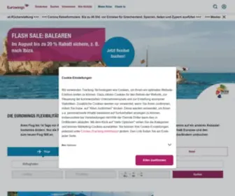 Eurowings.de(Flights with eurowings starting from £29) Screenshot