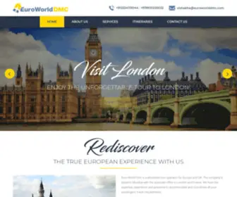 EuroWorlddmc.com(EURO World DMC LLP) Screenshot