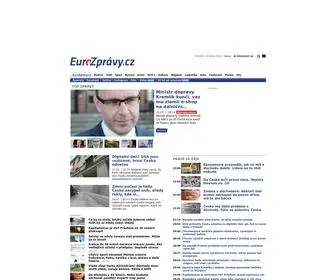 Eurozpravy.cz(Stránka) Screenshot