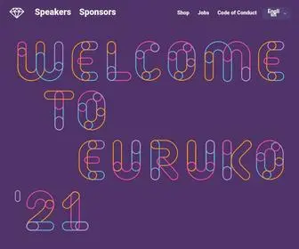 Euruko2021.org(Euruko 2021) Screenshot