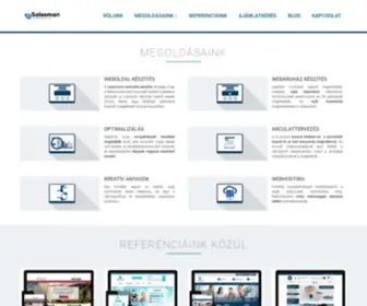 Eusalesman.hu(Weboldal készítés) Screenshot