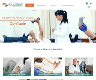 Eusalud.com(Clínica Eusalud) Screenshot