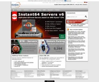 Euserv.com(Dedicated Server Hosting) Screenshot