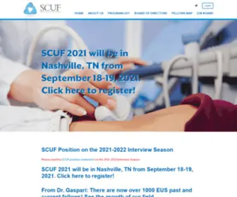 Eusfellowships.com(Society for Clinical Ultrasound Fellowships) Screenshot