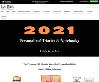 Eusiblack.com(Eusi Black Gift Shop) Screenshot