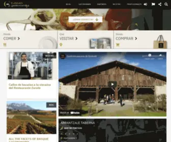 Euskadigastronomika.eus(Gastronomía Vasca) Screenshot