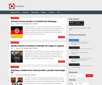 Euskadigital.net(El sonido de la Tecnología) Screenshot