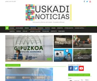 Euskadinoticias.es(Euskadi Noticias: ¡Últimas noticias del País Vasco) Screenshot