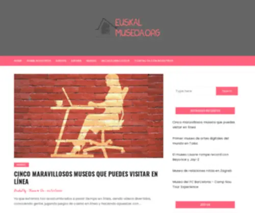 Euskal-Museoa.org(Euskal Museoa) Screenshot