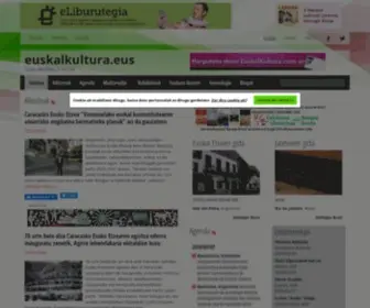 Euskalkultura.eus(Euskal kultura) Screenshot