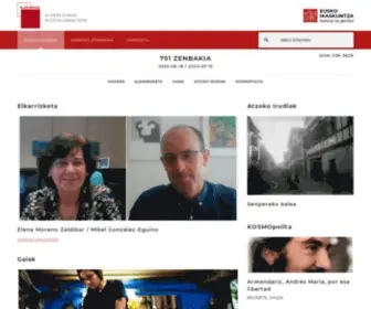 Euskonews.com(Euskonews 754 zenbakia) Screenshot