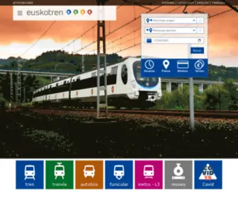 Euskotren.es(Home) Screenshot