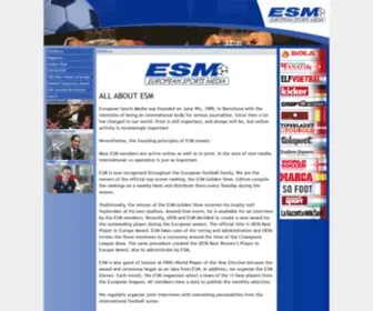 Eusm.eu(European Sports Magazines) Screenshot