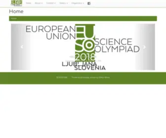 Euso2018.si(Euso 2018) Screenshot