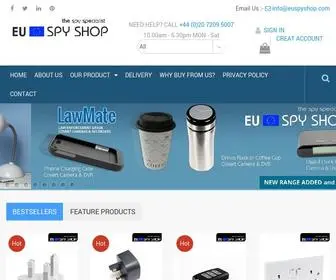 Euspyshop.com(Tiny Spy Hidden Miniature Microphones) Screenshot