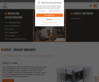 Eutect.de(EUTECT GmbH) Screenshot