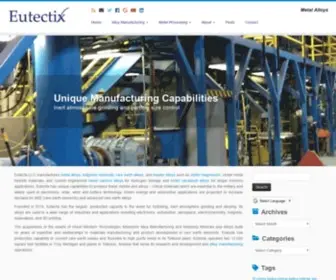 Eutectix.com(Metal Alloys) Screenshot