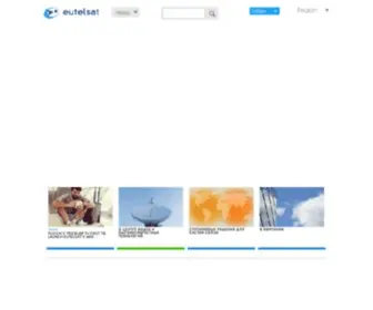 Eutelsat.ru(Leading Satellite Operator) Screenshot