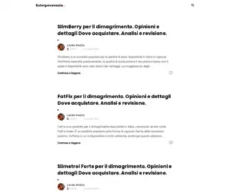 Euterpevenezia.it(Opinioni e recensioni di prodotti popolari) Screenshot