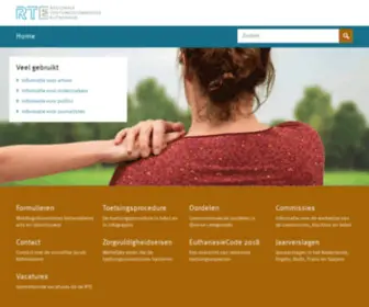 Euthanasiecommissie.nl(Regionale Toetsingscommissies Euthanasie) Screenshot