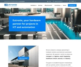 Eutronix.eu(Partenaire hardware de vos projets en ICT et automatisation) Screenshot