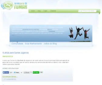 Euvouparardefumar.com(Euvouparardefumar) Screenshot