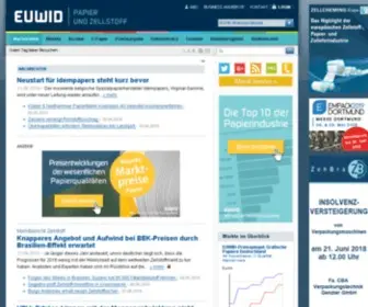 Euwid-Papier.de(Die Papier) Screenshot