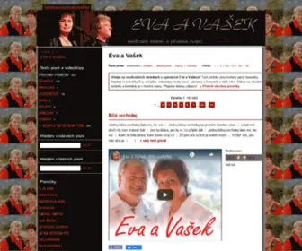 Eva-A-Vasek.cz(Eva a Vašek) Screenshot