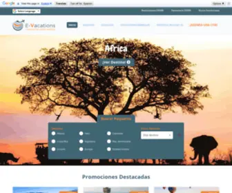 Evacationspr.com(E-Vacations, hacemos tus sueños realidad) Screenshot