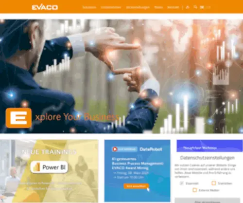 Evaco.de(Business) Screenshot