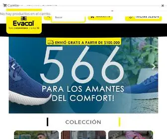 Evacol.co(La comodidad está de moda) Screenshot