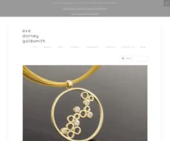 Evadorney.com(Contemporary fine jewellery handmade in Dublin 14 by goldsmith Eva Dorney) Screenshot