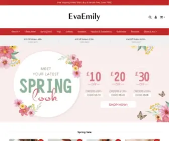 Evaemily.com(New Spring 2021) Screenshot