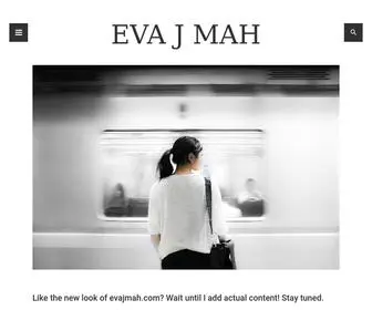 EvajMah.com(Living life as it comes) Screenshot