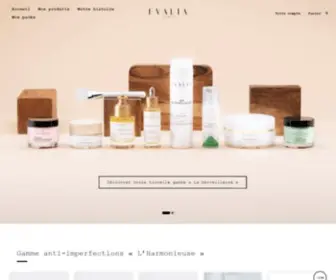 Evaliaparis.com(Evalia Paris) Screenshot