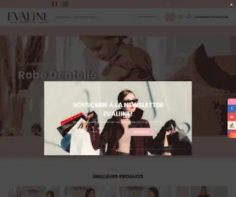 Evaline-Boutique.com(Evaline vous propose du prêt) Screenshot