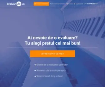 Evaluari24.ro(Evaluatori imobiliari) Screenshot