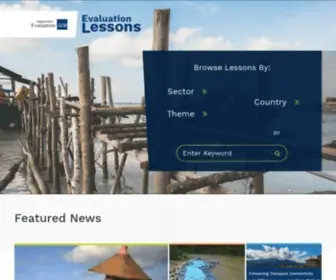 Evaluation-Lessons.org(Evaluation Lessons) Screenshot