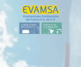 Evamsa.com(EVALUACIONES AMBIENTALES DEL CENTRO S.A DE C.V) Screenshot