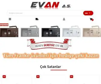 Evan.com.tr(Evan A.S) Screenshot