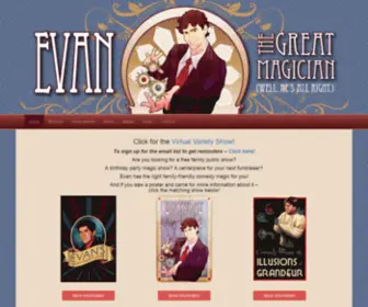 Evan.org(Evan Reynolds) Screenshot