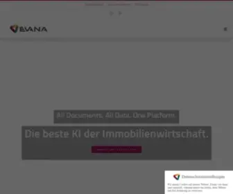 Evana.ai(Unser Unternehmen) Screenshot