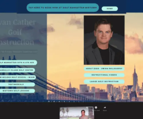 Evancathergolf.com(Golf Lessons 39th & 6) Screenshot