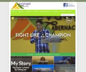 Evangel.org.ph(Evangel Tabernacle) Screenshot