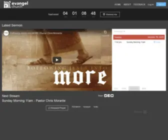 Evangelchurch.live(Church Online) Screenshot