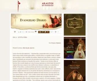 Evangelhodiario.org(Evangelho Diario) Screenshot