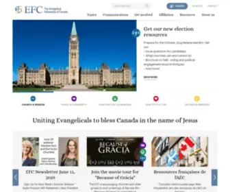 Evangelicalfellowship.ca(EFC) Screenshot