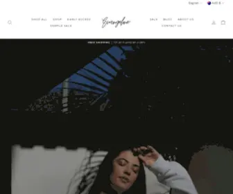 Evangelinelabel.com(Australian Made Ethical and Sustainable Fashion for Women) Screenshot