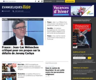 Evangeliques.info(Accueil) Screenshot