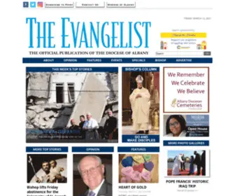 Evangelist.org(The Evangelist) Screenshot